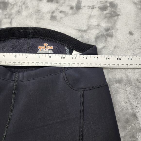 Pearl Izumi Pants Womens M Black Fleece Lined Cycling Softshell Zip Hem Winter - Picture 11 of 15